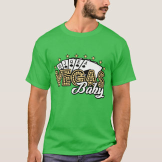 Lese Vegas Game Familienjunge T-Shirt