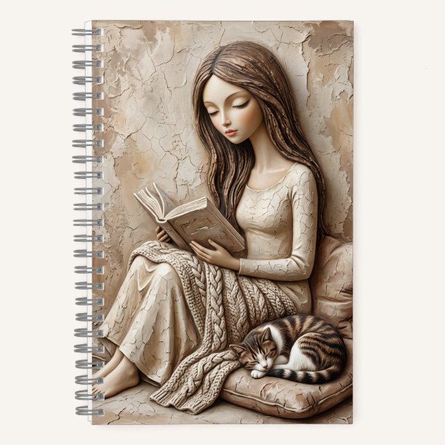 Lesebereich Journal The Quiet Studio Notizbuch (Vorderseite)