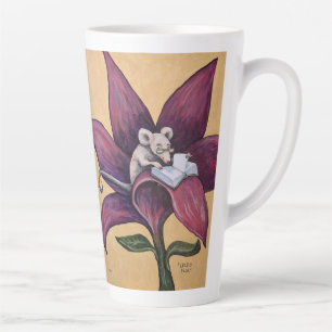 Leseblumen-Latte-Tasse Milchtasse