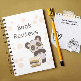 Lesebuch-Review-Notizbuch Notizbuch