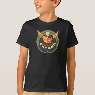 Leseförster - Schwarzes T-Shirt