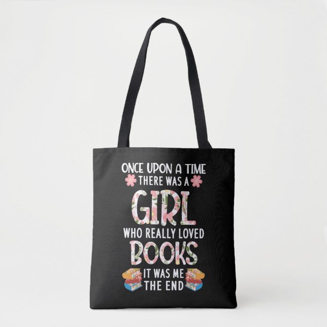  Lesegerät Girl Librarian Frauenleserin Tasche (Vorderseite)