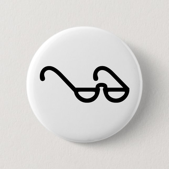 Lesegläser Button (Vorderseite)