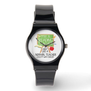 Leselhrer armbanduhr