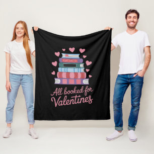 Leselhrer für Valentinstag komplett ausgebucht Fleecedecke