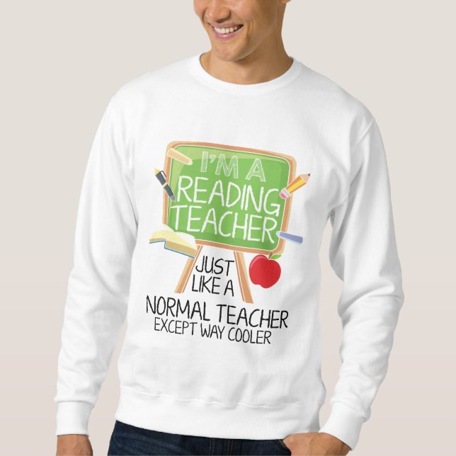Leselhrer  sweatshirt (Vorderseite)