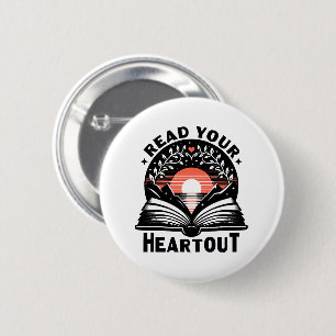 Leseliebhaber Lies Dein Herz Heraus Buch Nerd Button