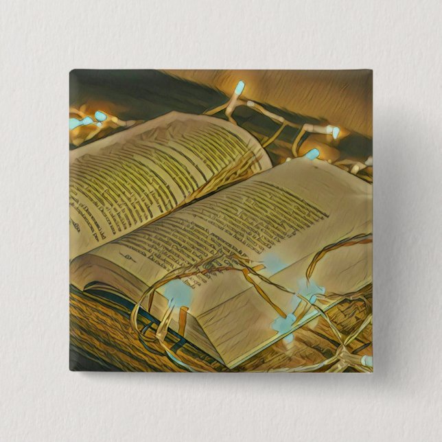 Leseliebte Geschenke für Bibliothekare Button (Vorderseite)