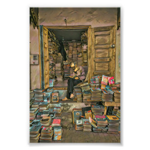 Leseliebte Geschenke für Bibliothekare Fotodruck