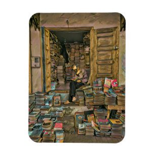 Leseliebte Geschenke für Bibliothekare Magnet