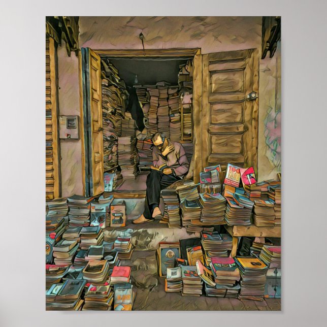 Leseliebte Geschenke für Bibliothekare Poster (Vorne)