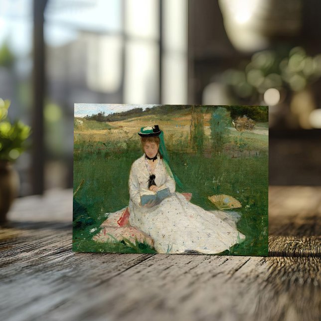 Lesen | Berthe Morisot Postkarte (Von Creator hochgeladen)