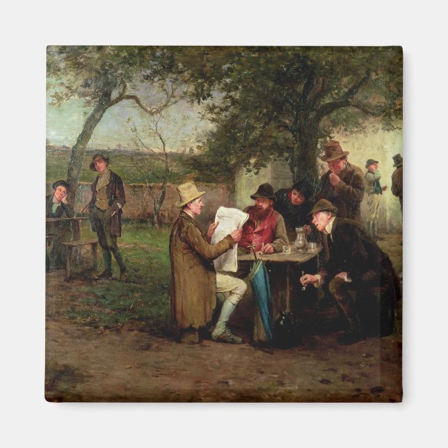 Lesen der Nachrichten Magnet (Vorne)
