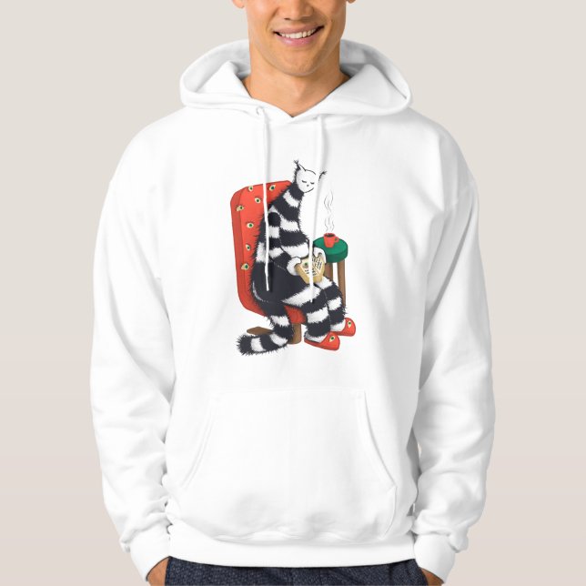 Lesen des Katalogbuches Hoodie (Vorderseite)