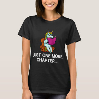 Lesen des Unicorn-Geschenkartikelleserbuchs  T-Shirt