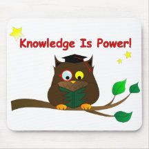 Lesen eines klugen Owl