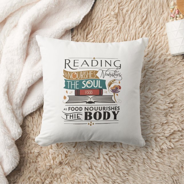 Lesen Füttre Soul-Kissen Kissen (Decke)