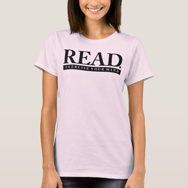 LESEN - Gedanken üben T-Shirt (Vorderseite)