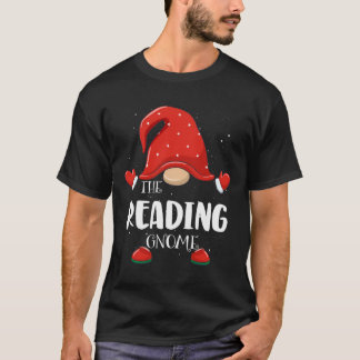 Lesen Gnome Matching Family Group Weihnachten Paja T-Shirt