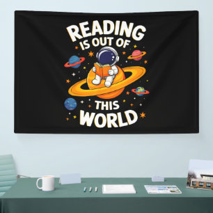 Lesen ist außerirdisch banner