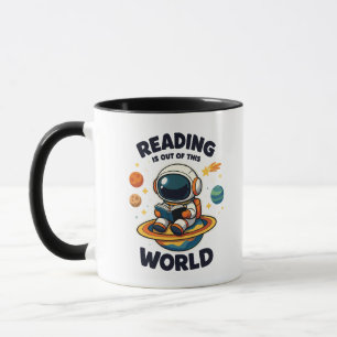 Lesen ist außerirdisch tasse
