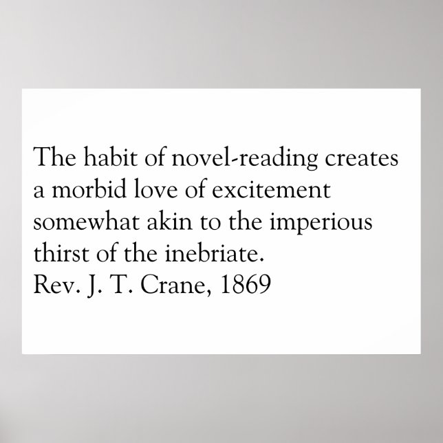 Lesen ist böse. poster (Vorne)