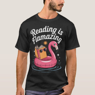 Lesen Ist Flamazing Lustiges Buchliebhaber Flaming T-Shirt