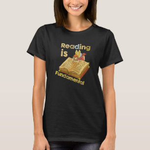 Lesen ist grundlegend Geeky Bücherwurm Poesie Lite T-Shirt