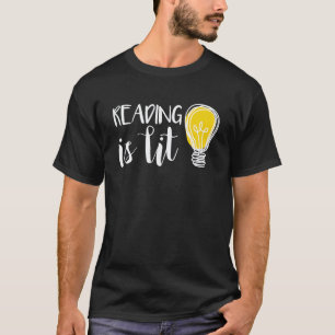 Lesen ist Lit Englischlehrer Für Bücherwürmer T-Shirt