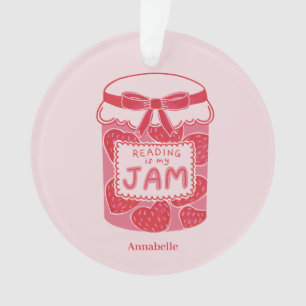 Lesen ist mein Ding Buchliebhaber Ornament