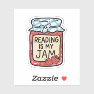 Lesen ist mein Ding Süßer Buchliebhaber-Bookclub Aufkleber