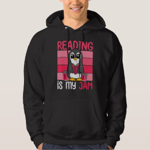 Lesen ist mein Jam I Liebe zu lesen Buch Funny Pen Hoodie