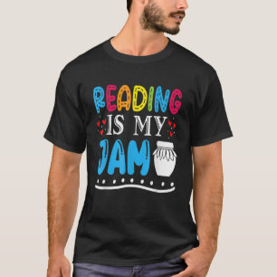 Lesen ist mein Jam Kids Lehrer Ich habe die Liebe, T-Shirt