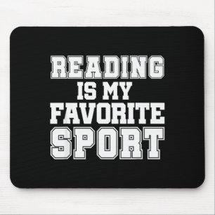 Lesen ist mein Lieblings-Srt Lustiges Bibliothekar Mousepad