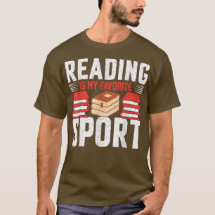 Lesen ist mein Lieblingssport für Buchliebhaber Fu T-Shirt