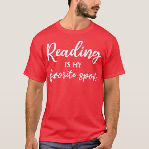 Lesen ist mein Lieblingssportbuch Lover Buch Lesen T-Shirt