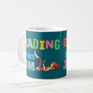 Lesen ist mein Spiel Kaffeetasse