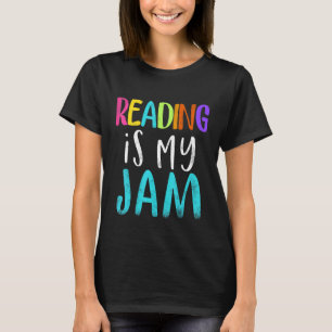 Lesen ist meine Jam Reading Lehrer Wertschätzung T-Shirt