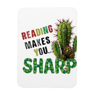 Lesen macht dich zu einem faszinierenden Buchlesev Magnet