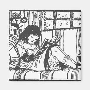 Lesen mit Dolly Magnet