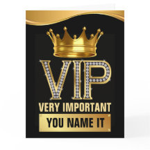 LESEN: SIE benennen es VIP