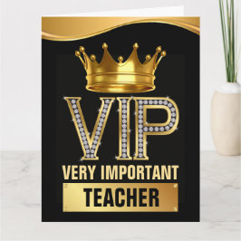 LESEN: SIE benennen es VIP Karte