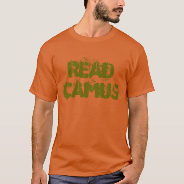 "Lesen Sie Camus" T - Shirt (Vorderseite)