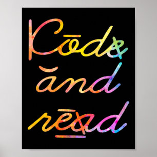 Lesen Sie das Bewusstsein für Dyslexie Poster