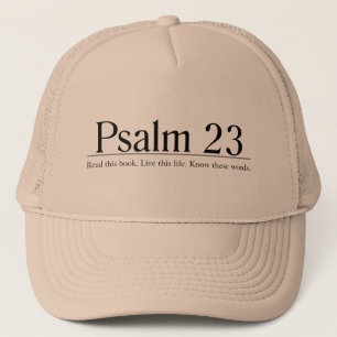 Lesen Sie den Bibel-Psalm 23 Truckerkappe