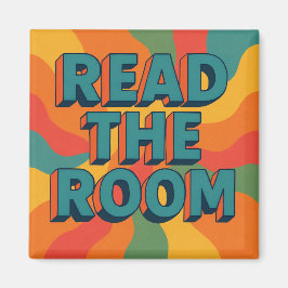 Lesen Sie den Zimmerretro Magnet