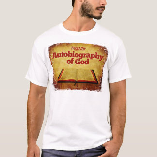 Lesen Sie die Autobiografie des Gottes T-Shirt