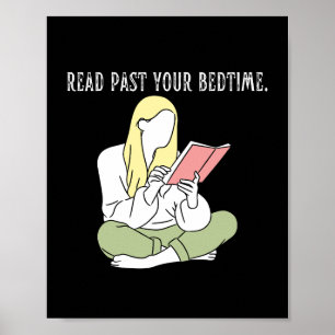 Lesen Sie die Zeit, die Sie verbringen Poster