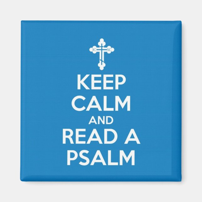 Lesen Sie ein Psalm Magnet (Vorne)