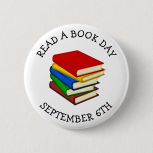Lesen Sie einen Buchtag, 6. September Button